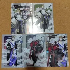 ツキウタ カラ鉄 木製スタンド 睦月始 未開封 特典 ポストカード