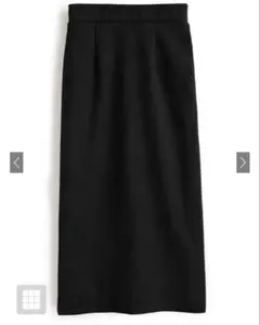 GRL バックスリットスエードタイトスカート