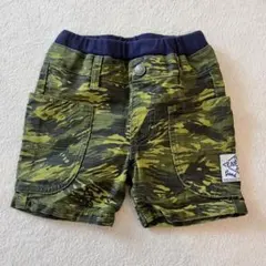 美品　ブリーズ　サイズ80 ハーフパンツ　迷彩　ズボン