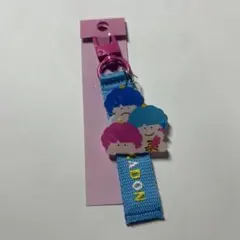 ロゴ刺繍タグキーホルダー 2024年サンリオキャラクター大賞 ゴロピカドン