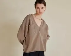 シールームリン　ハイツイストコットンボックスVNトップス