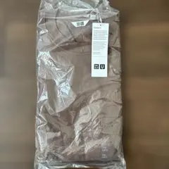 新品　タグ付き　UNIQLO クルーネックT XL ダークブラウン