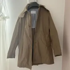 ÉDIFICE ベージュ 春用ナイロンステンカラーコート