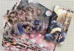 nene様 KaguyaGalaxy 和柄 コラージュ素材 おすそわけ　A