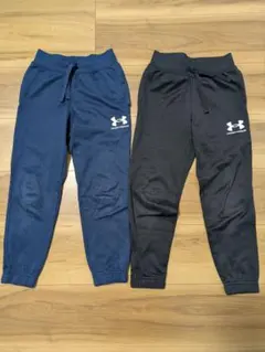 【UNDER ARMOUR】裏起毛　ジャージ　パンツ　2点