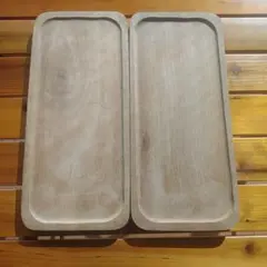 木製プレート2枚