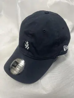 【レア】ニューエラ　 NEW ERA キャップ　ネイビー　漢字　フリーサイズ