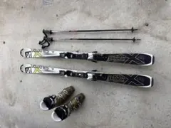 美品　サロモン　スキー板　4点　セット