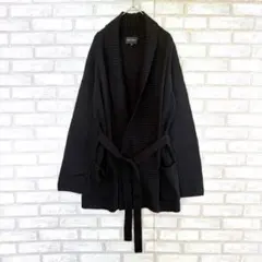 BUONA GIORNATA ボナジョルナータ　ロングカーディガン　ガウン　黒のサムネイル