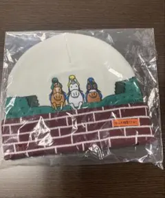 JRA 中山大障害ニット帽　ニットキャップ　　おがわじゅりデザイン