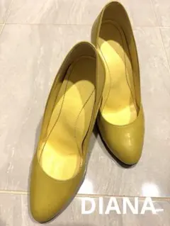 DIANA エナメルパンプス　イエロー系のサムネイル