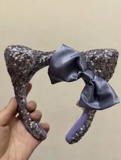 キティちゃんスパンコールカチューシャUSJ