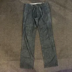 CAVE ケーブ　ライトオンスデニム ストレートパンツ　イージーパンツ