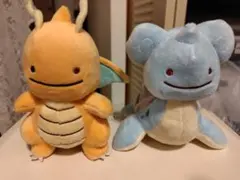 ポケモン へんしん！メタモン ぬいぐるみ ラプラス ミュウ カイリュー