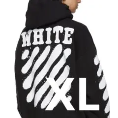 オフホワイト パーカーxl