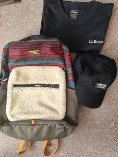 L.L.Bean リュック・Tシャツ・キャップ３点セットのサムネイル