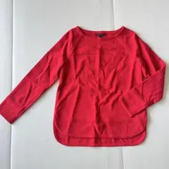 BANANA REPUBLIC バナナリパブリック 長袖カットソー レッド