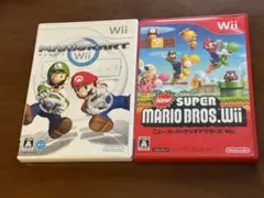マリオカートWii & New Super Mario Bros. Wiiセット
