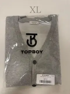 【韓国】TOPBOY カーディガン グレー XL
