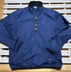 NIKE ネイビーハーフジップナイロンジャケット 90年代 90s