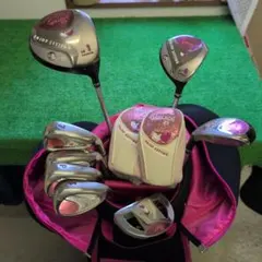 レディースゴルフクラブ 9本セット Kasco IGNIO豪華セット おすすめ