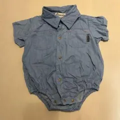 CROISSANCE BEBE デニムロンパース 80