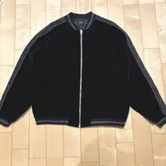 ih the atticベロア生地ダブルジップジャージ - メルカリ
