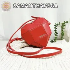 サマンサベガ✨ハート✨ショルダーバッグ✨玉城ティナ コラボ レッド