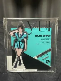 FRUITS ZIPPER 仲川瑠夏 アクリルスタンド カラーネクタイ - メルカリ