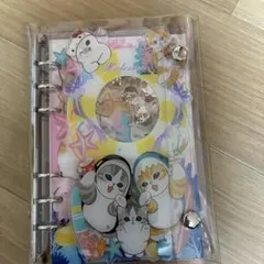 猫キャラクターシールバインダー