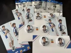 菊丸英二 大石秀一郎 缶バッジ テニミュ 黒羽麻璃央 山本一慶 一番くじ