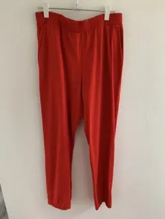 【ZARA】スウェットパンツ　レッド　M 新品