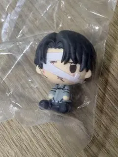 進撃の巨人 一番くじ H賞ちょこのっこ リヴァイ G賞缶バッジ リヴァイ