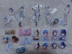 プロセカ 桐谷遥 グッズまとめ売り アクスタ 缶バッジ 箔押し 称号 はぴこれ