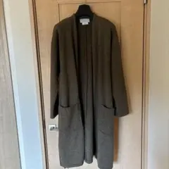 チャオパニックティピー　ロングニットカーディガン　カーキ