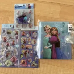 ★新品未使用　シール帳　シールセット　アナ雪