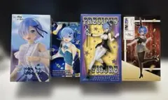 Re:ゼロから始める異世界生活 レムフィギュア 4点セットまとめ売り