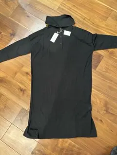 【新品未使用】KAWAI OKADA ブラック ロングワンピース　S