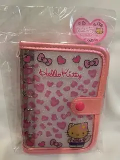 ハローキティーシールバインダー　シール帳　リフィル付き