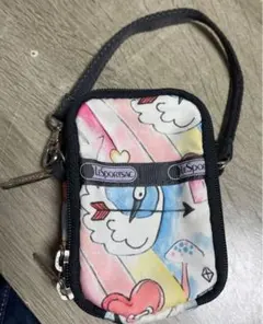 LeSportsac レスポートサック ポーチ マルチカラー 白鳥