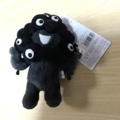 黒ミャクミャク　カラビナ付き立ちタイプ　大阪関西万博 EXPO2025