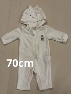 petit main ミッフィー ロンパース 70cm ベビー服 新生児