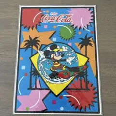 Coca-Cola ミッキーマウス 下敷き