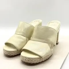 Tory Burch エスパドリーユ サンダル アイボリー ホワイト 約24.5