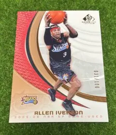 05-06 NBA SP Game Used アレン・アイバーソン　100枚限定