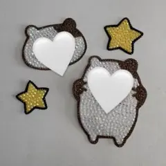 うちわデコ ストーンデコ パーツ デコパーツ