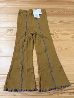 新品未使用　マーキーズ キッズ リブパンツ メロウ　ブラウン