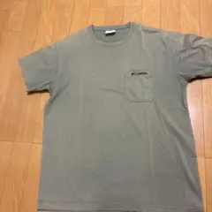 Columbia オリーブグリーン Tシャツ　L