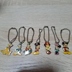 ディズニーキャラクターキーホルダー7個セット
