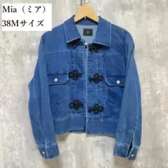 Mia（ミア） デニムジャケット　チャイナボタン　リメイクデザイン　デニム